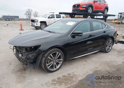 2020 Acura Tlx Advance Package/Pmc Edition z USA, uszkodzony, nr VIN 19UUB3F81LA002995